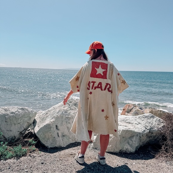 NWT Star Duster Dress Oli&Hali Boho Free - Picture 2 of 6